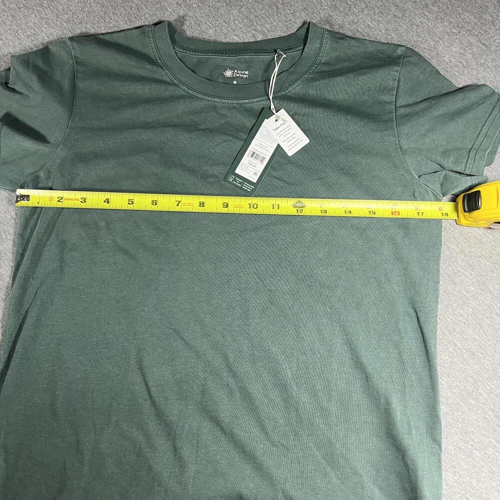NWT Alpine Design UPF sun protection Women's Medium Faded Evergreen T-Shirt - Picture 4 of 5